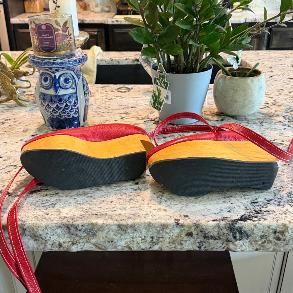 Vivienne Westwood Red Rocking Horse Ballerina platforms - Picture 4 of 4